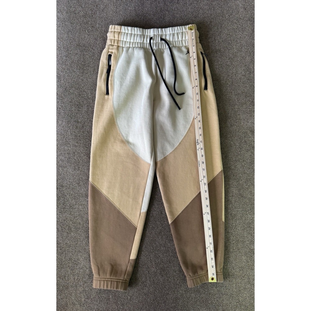 Jordan Women's Fleece Jogger Pants S Team Gold Club Gold CQ6673-783 Zip - Picture 3 of 13
